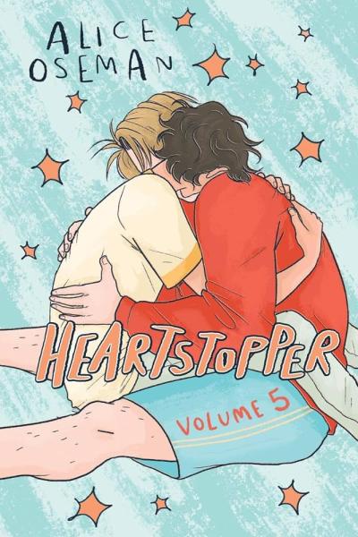 Heartstopper graphic novel volume 5 book cover
