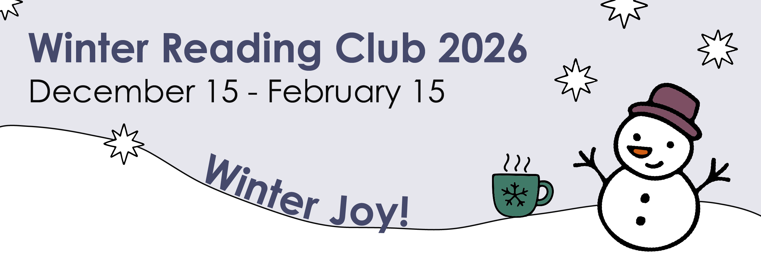 Winter Reading Club 2026 