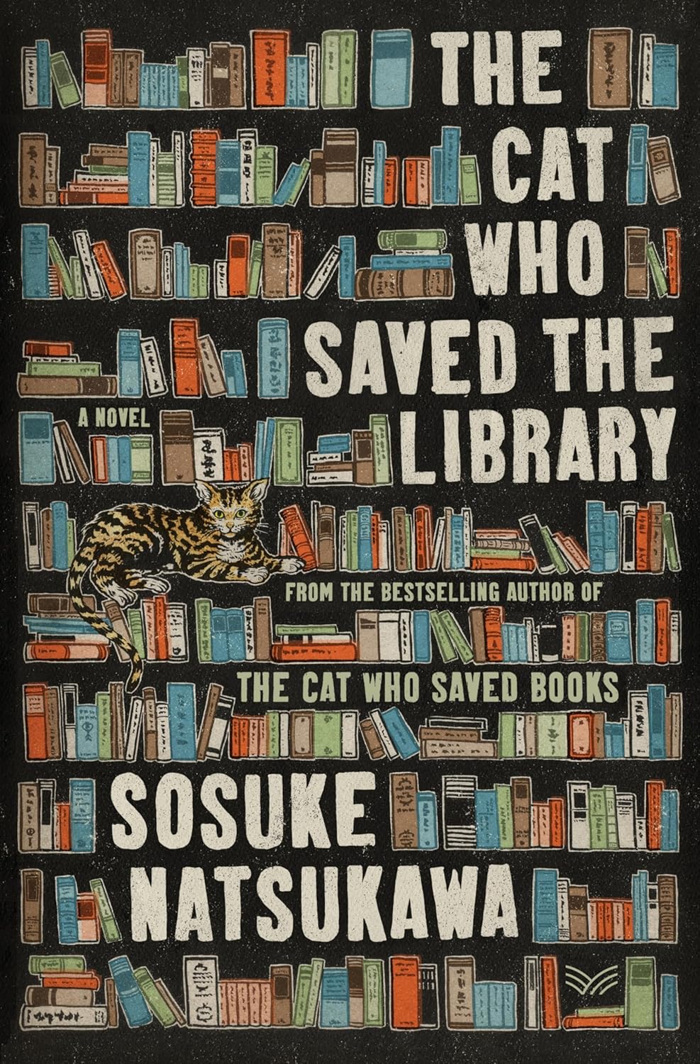 "the cat who saved the library"