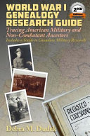 Image for "World War I Genealogy Research Guide"