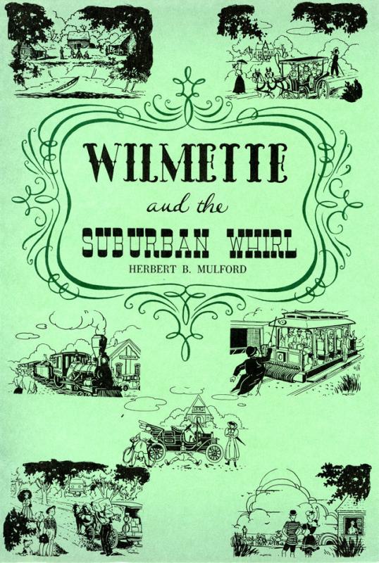 Cover of "Wilmette and the suburban whirl"