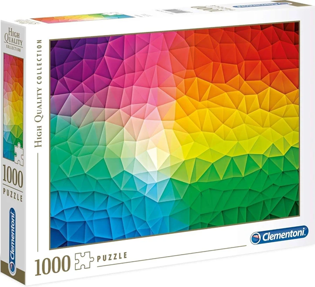 Box for a rainbow gradient jigsaw puzzle