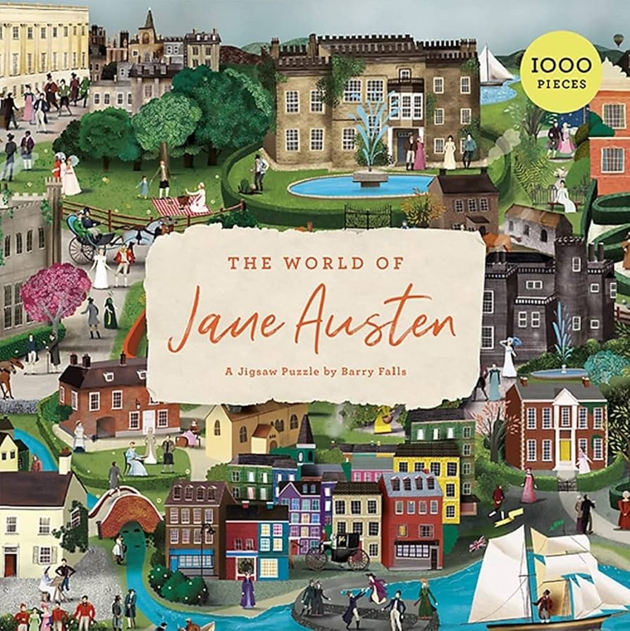 Box for the jigsaw puzzle The World of Jane Austen