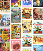 Collage of color covers of juvenile books