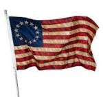 The American Flag for the Founding Colonies