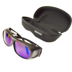 Outdoor Color Blind Glasses and a black case