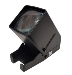 A 3/4 view of a black kodak 35 millimeter slide viewer