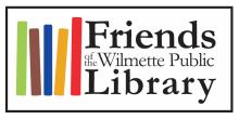 Logo of the Friends of the Wilmette Public Library