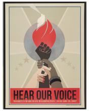 Poster from 2017 Women's March