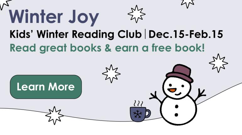 Winter Reading Club 2026 slide