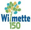 Wilmette150 logo
